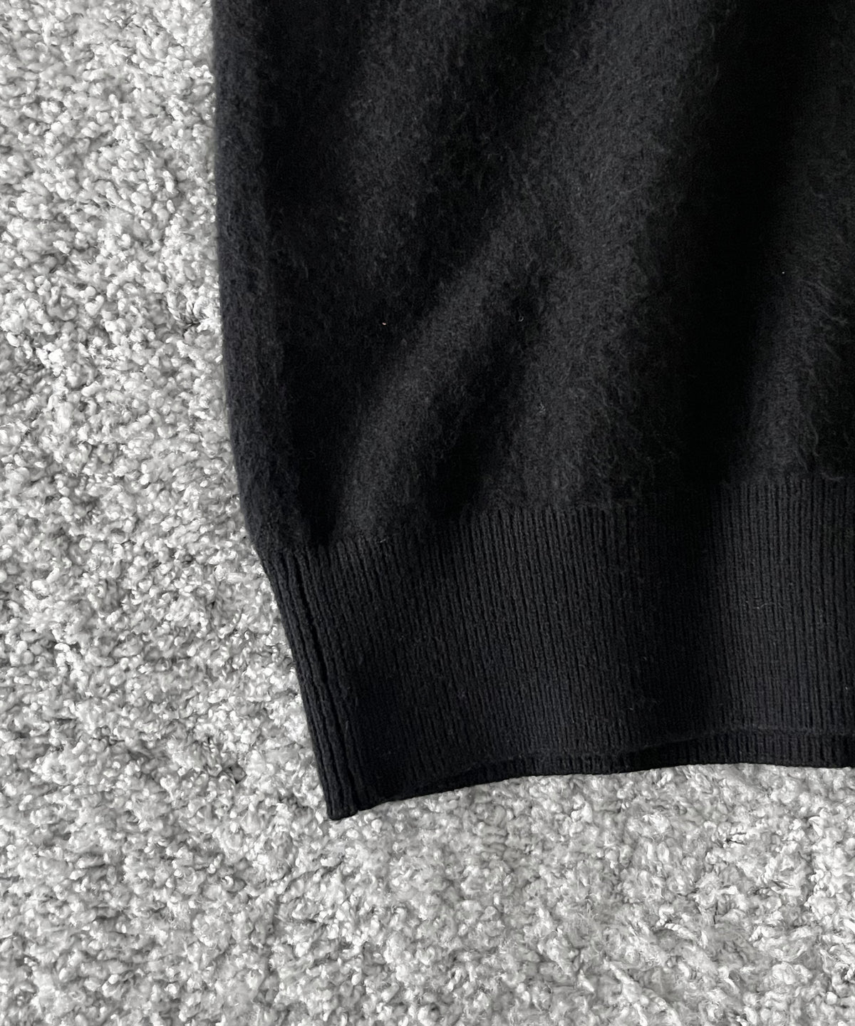 【Pre order】KAIKO Antistasic polo cardigan "BLACK"