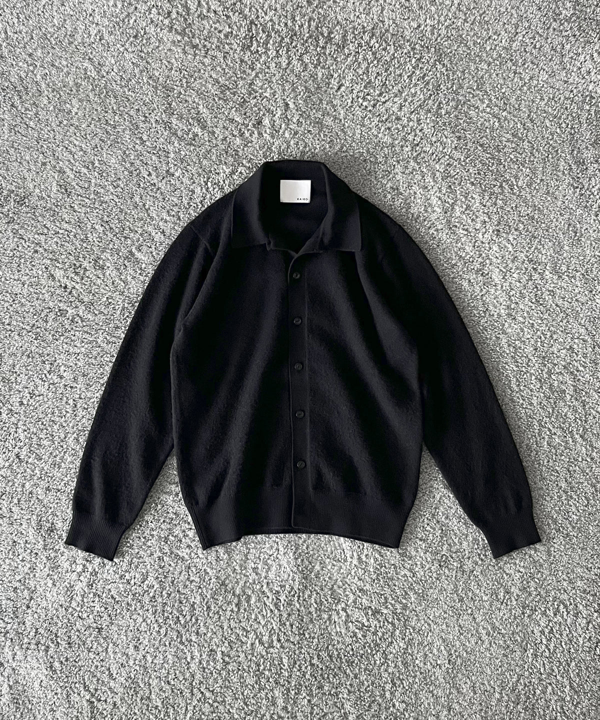 【Pre order】KAIKO Antistasic polo cardigan "L.PURPLE"