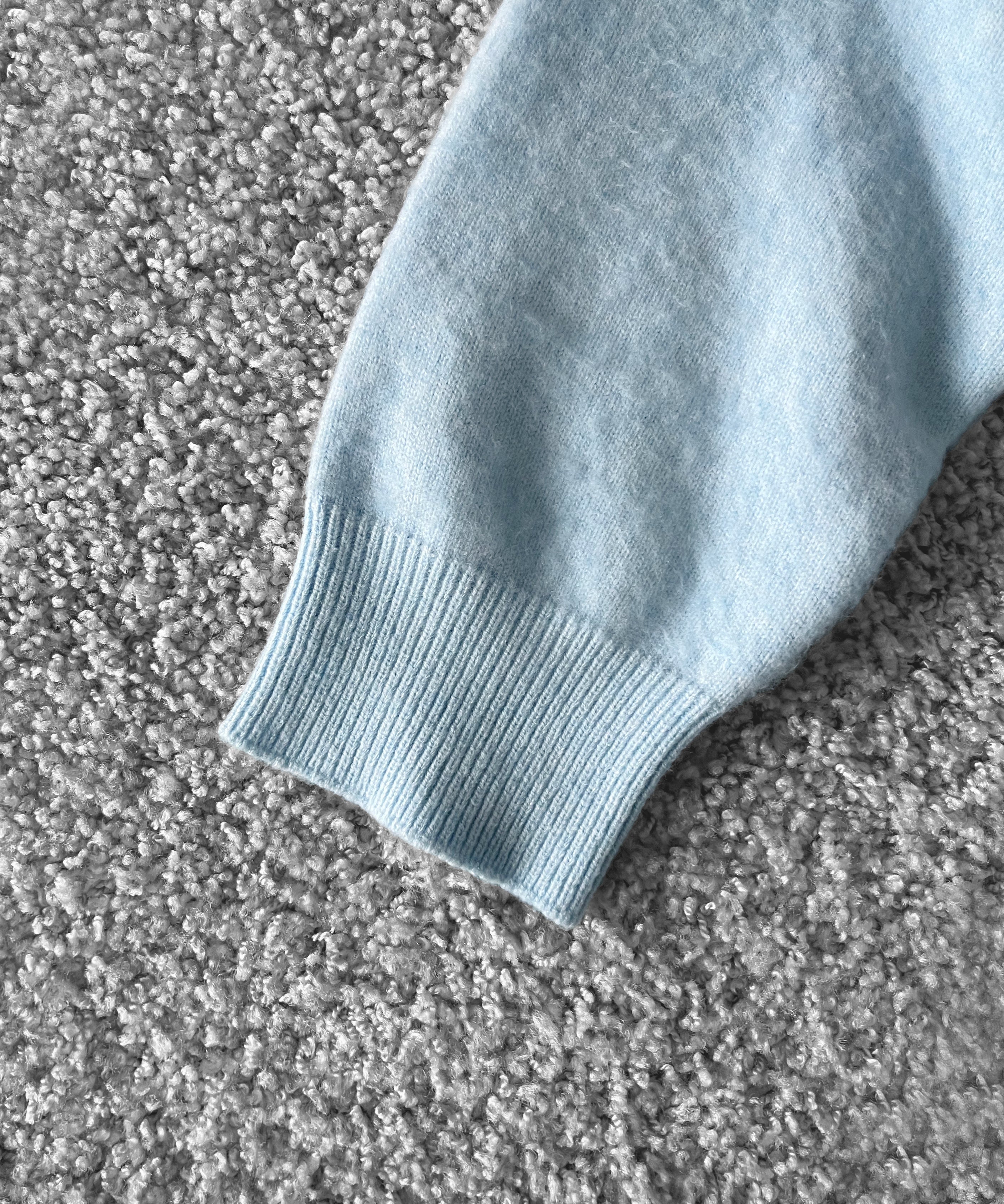 【Pre order】KAIKO Antistasic polo cardigan "L.BLUE"