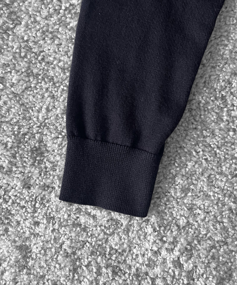 FRED PERRY Classic v neck jumper "NAVY"