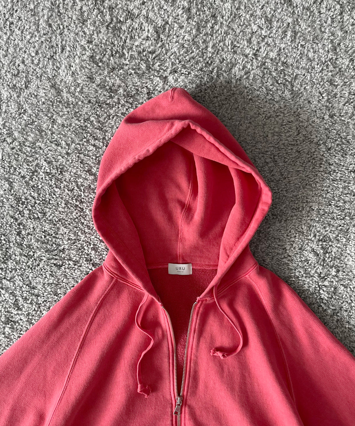 URU Zip up sweat "RED"