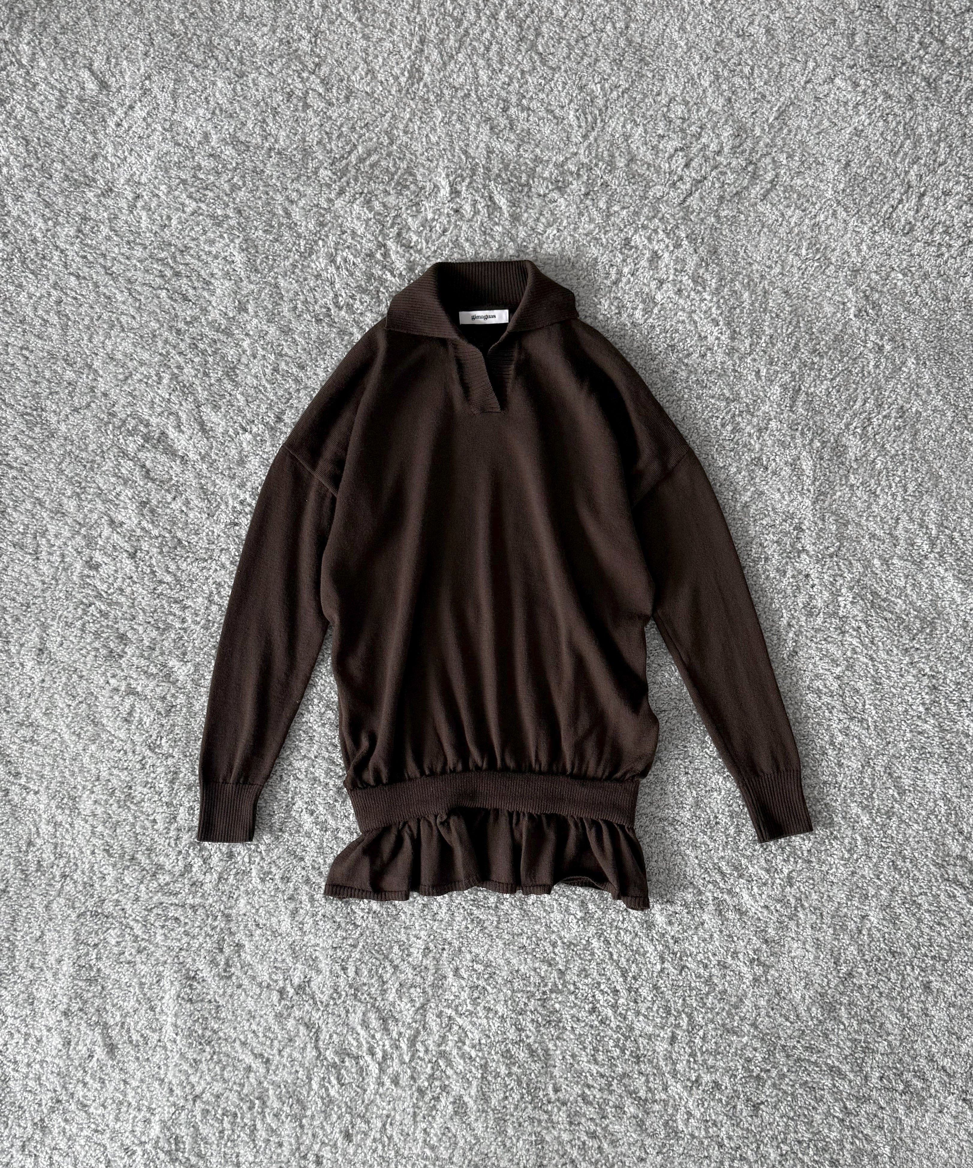 Gimaguas Fille jumper woman "BROWN"