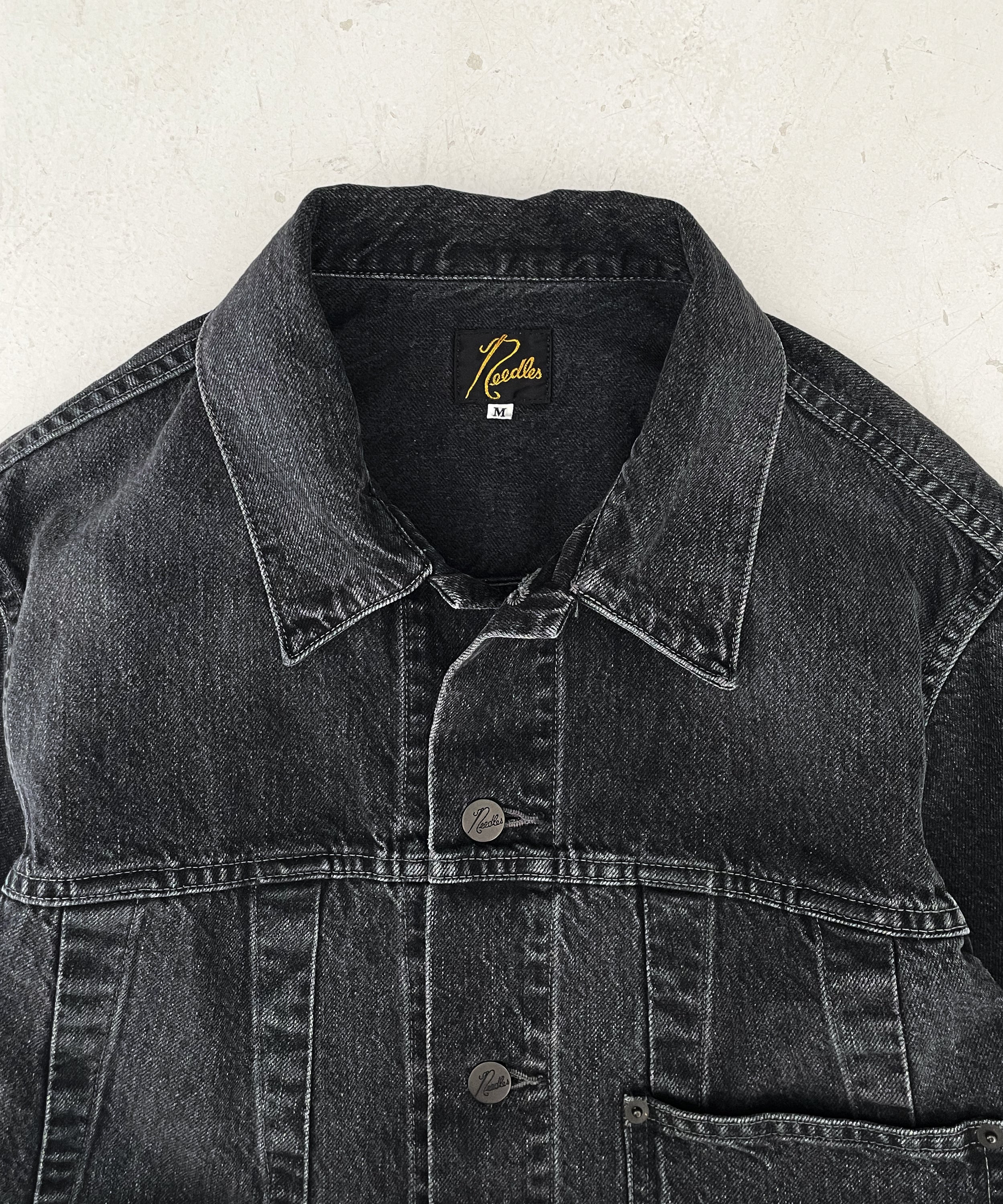 NEEDLES Darts jean jacket - 12oz denim "BLACK"