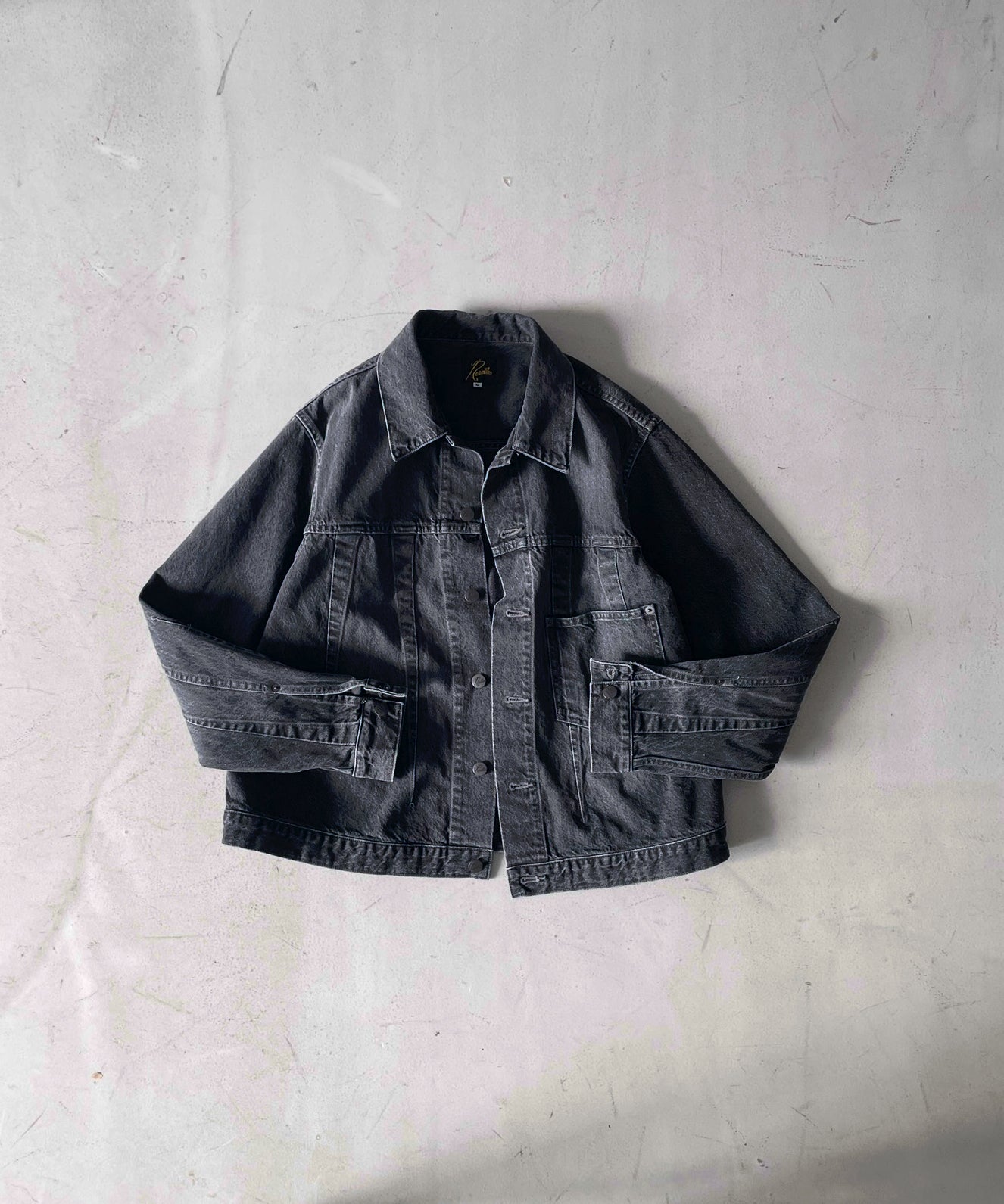 NEEDLES Darts jean jacket - 12oz denim "BLACK"