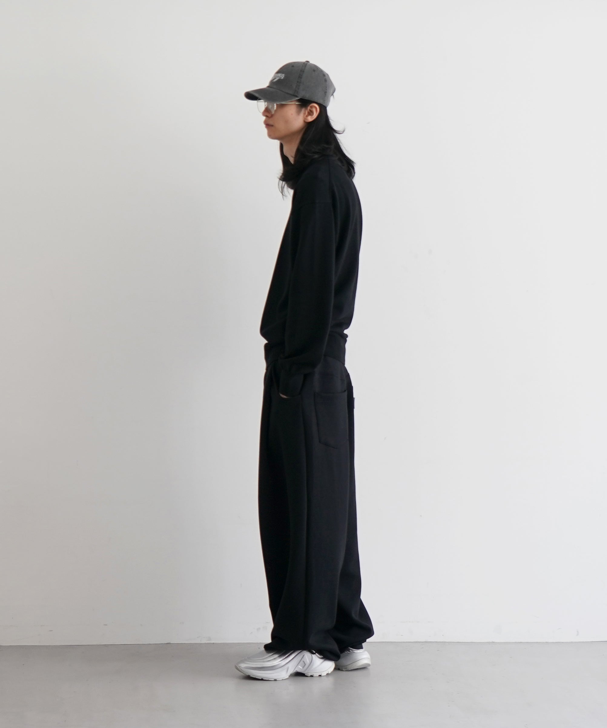 NEONSIGN アナトミックストレートスラックス ネイビー 44 NEONSIGN【ネオンサイン】【EXCLUSIVE】Anatomic straight slacks