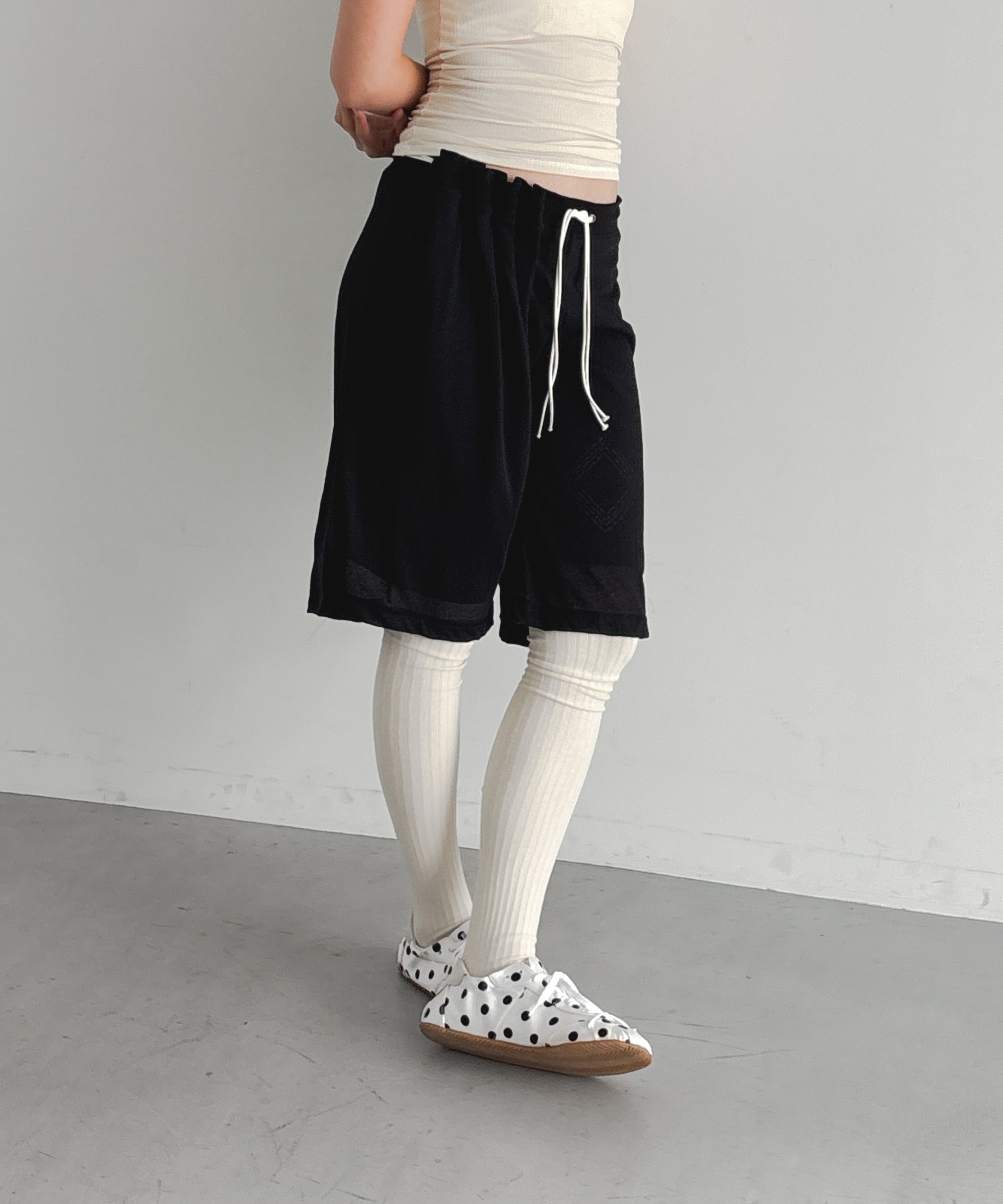 パンツ ulikasanctus Rope knit shorts パンツ ulikasanctus Rope knit shorts ULIKASANCTUS【ウリカ