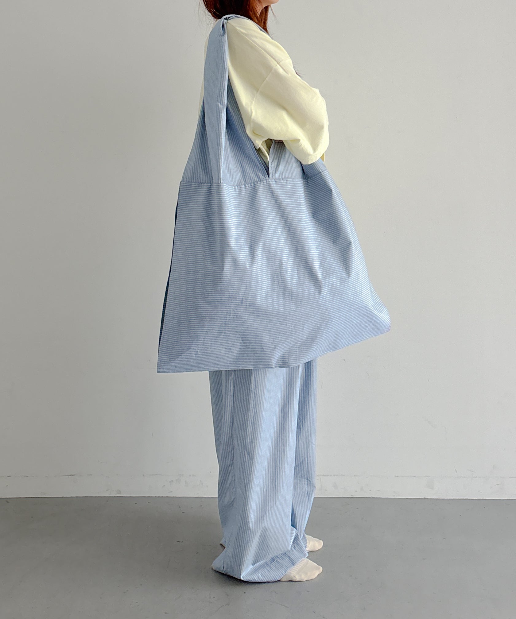 Baserange Hale bag "BLUE STRIPE"