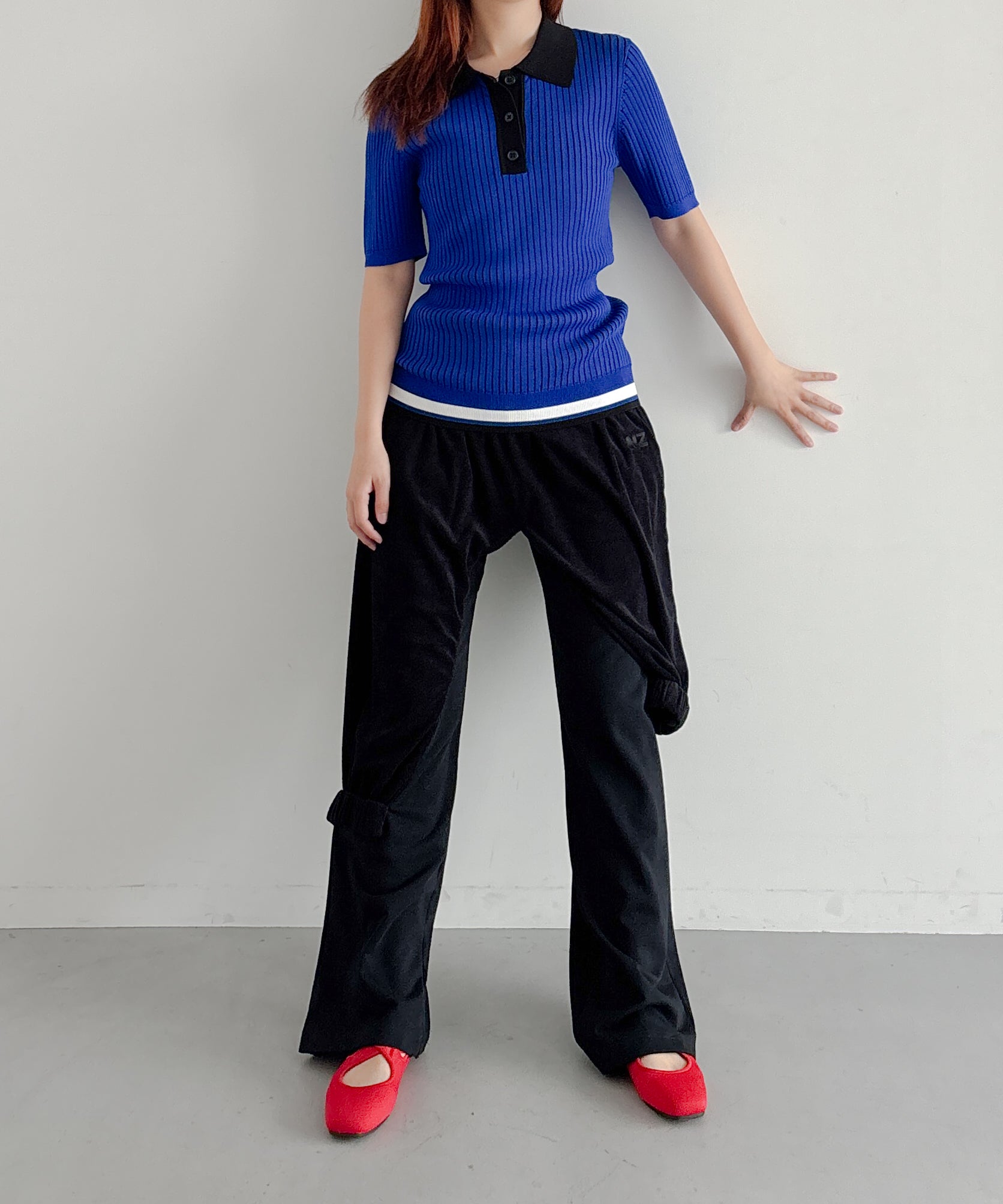 NATASHA ZINKO Aftercare joggers "BLACK"