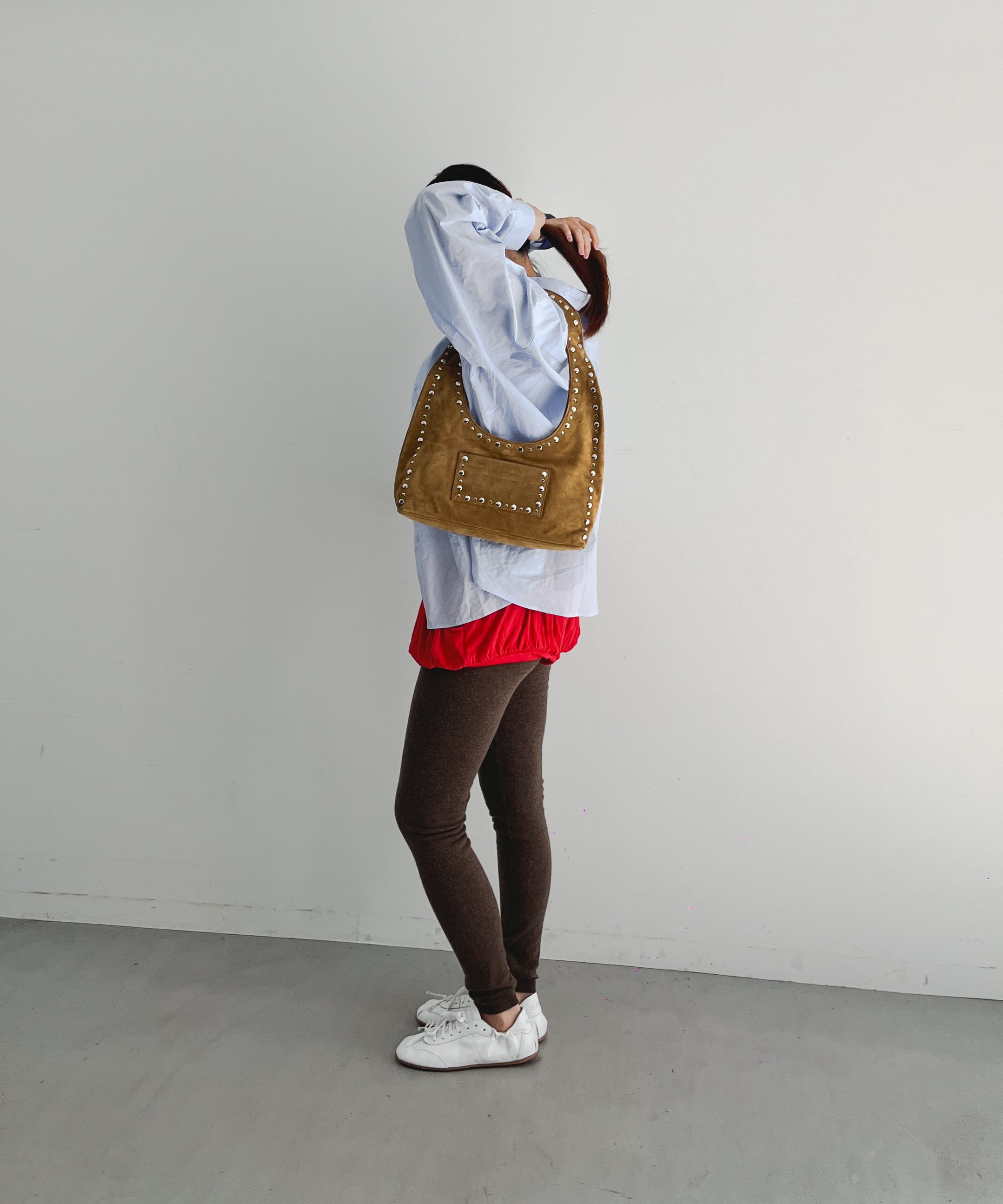Gimaguas Franca bag "SUEDE BROWN"