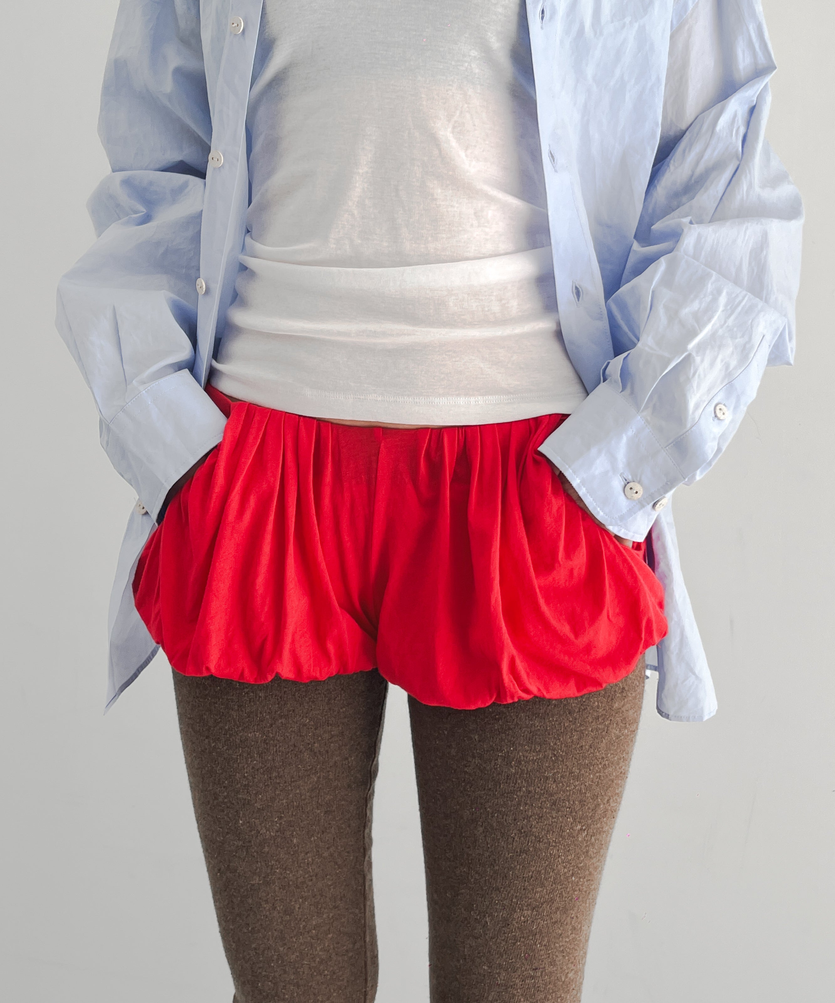 Gimaguas Oni shorts "RED"