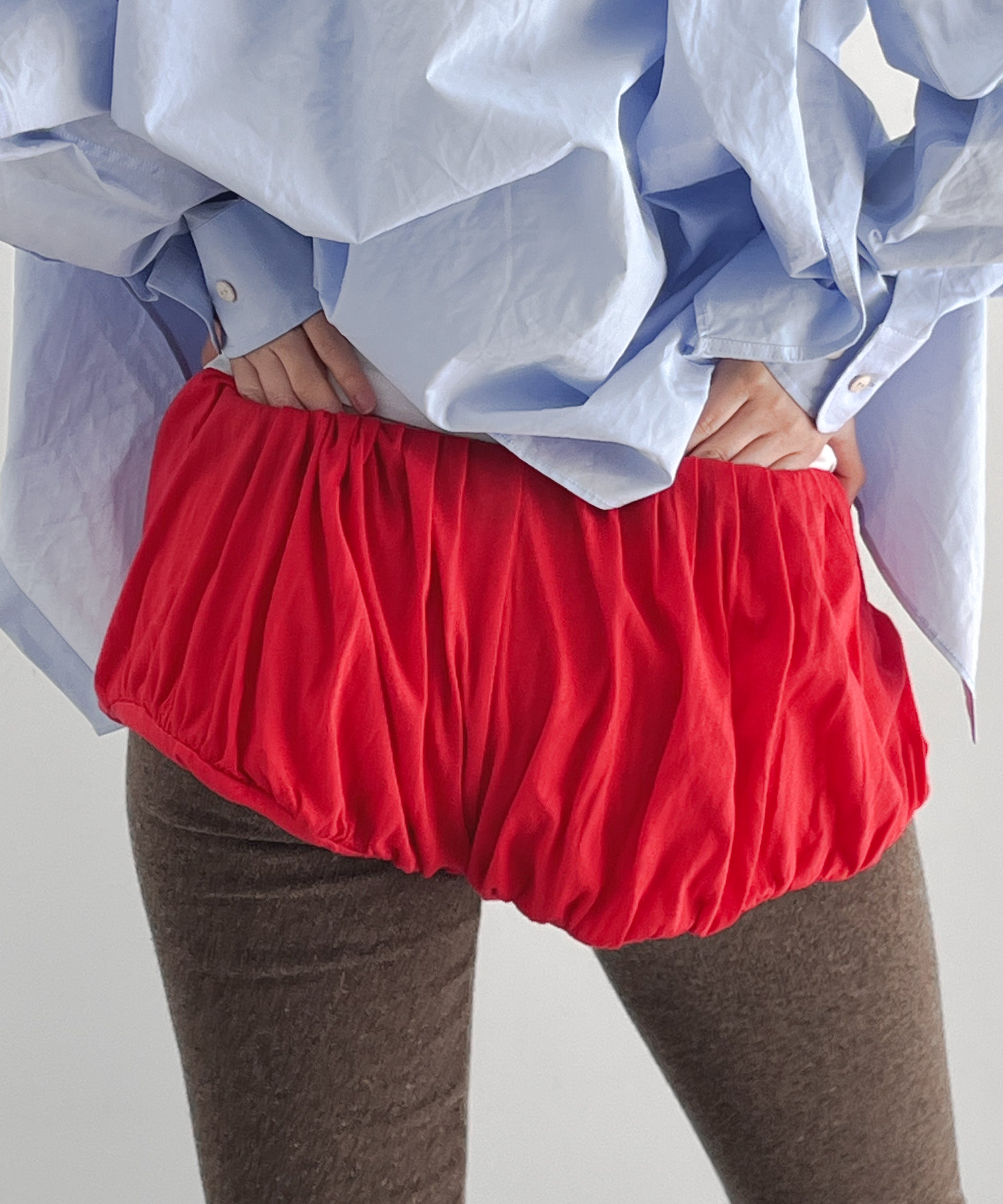 Gimaguas Oni shorts "RED"