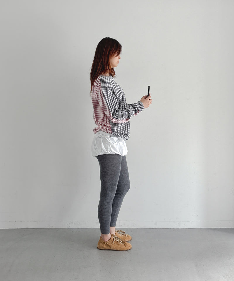 Gimaguas Pablo stripes jumper "GREY-PINK"