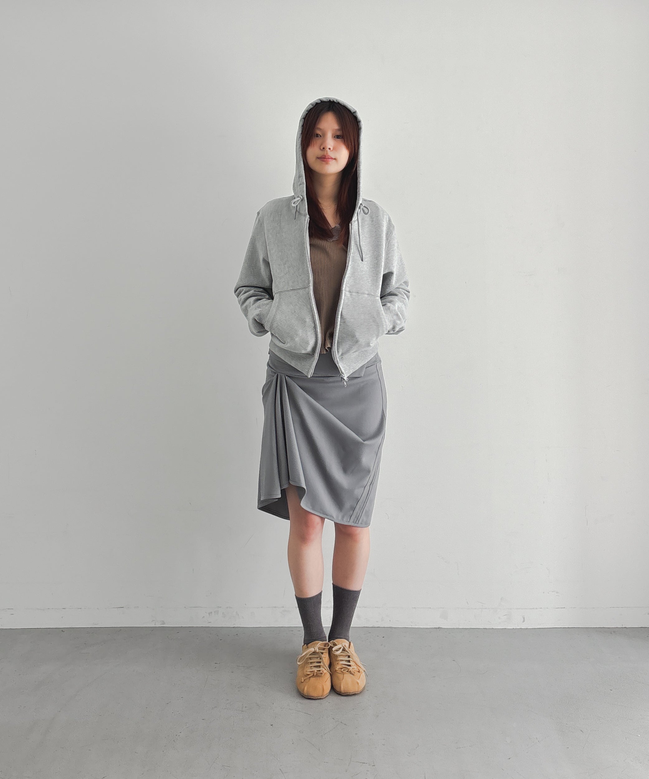 KAIKO【カイコー】double zip parka 