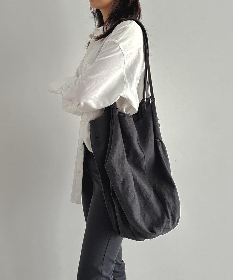 ULIKASANCTUS Four handle bag "NATURAL"