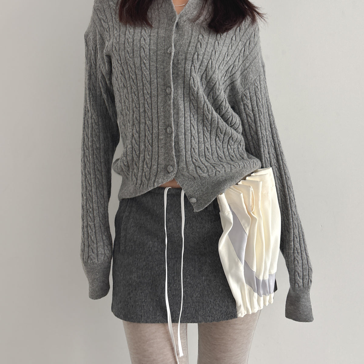 スカート ULIKASANCTUS Curtain mini skirt ULIKASANCTUS【ウリカサンクトゥス】Curtain mini skirt 