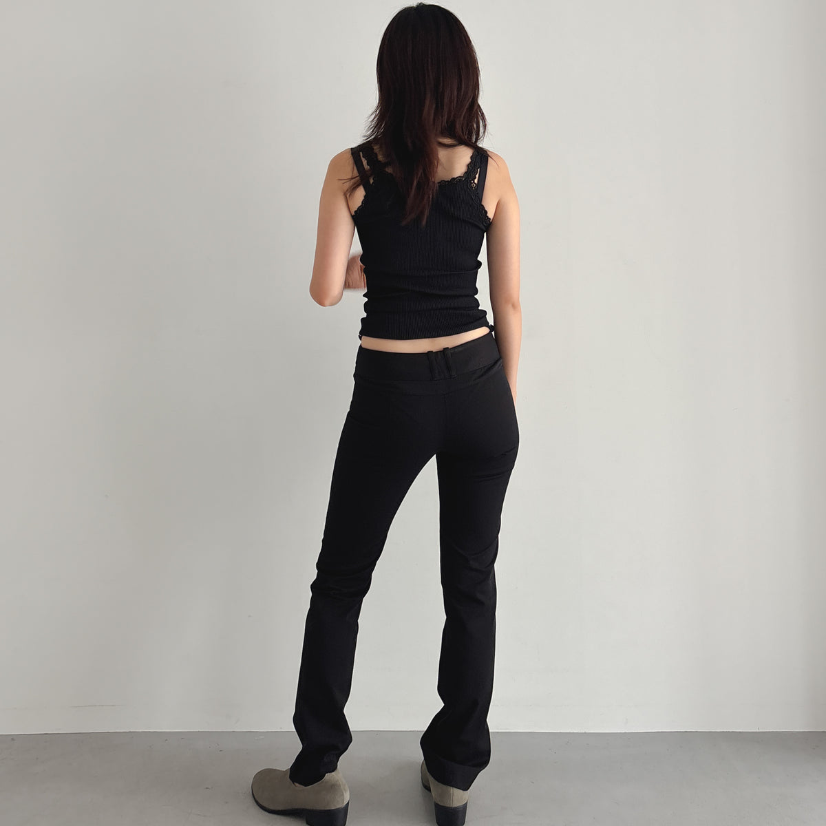 ULIKASANCTUS【ウリカサンクトゥス】Brace straight pants 