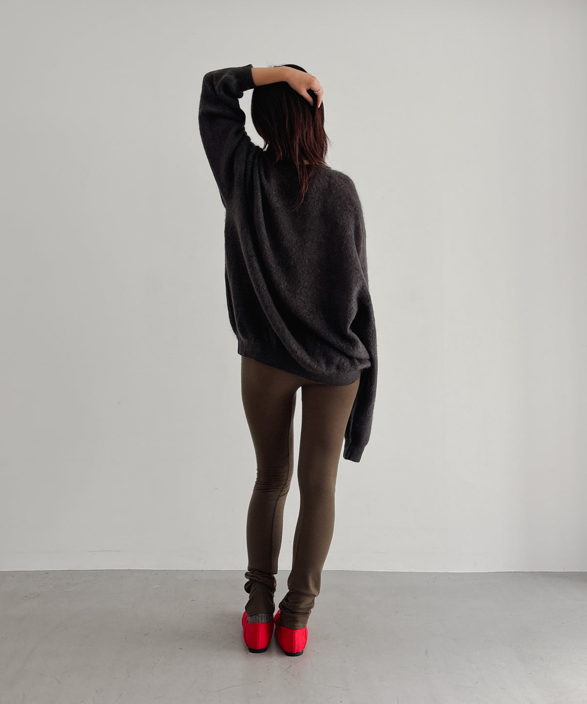 ULIKASANCTUS Panneled leggins "DEEP OLIVE"