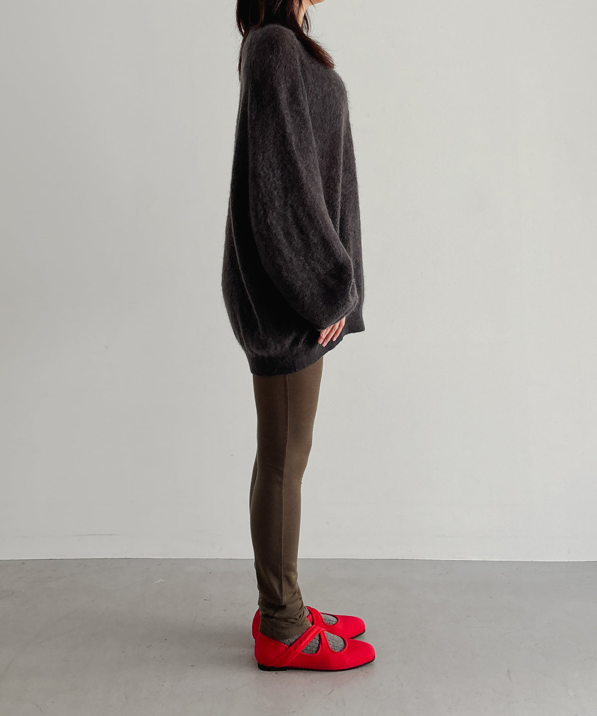 ULIKASANCTUS Panneled leggins "DEEP OLIVE"