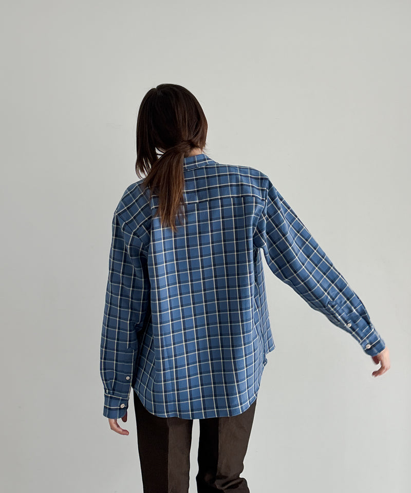 Baserange Bent shirt "EUREKA PLAID"
