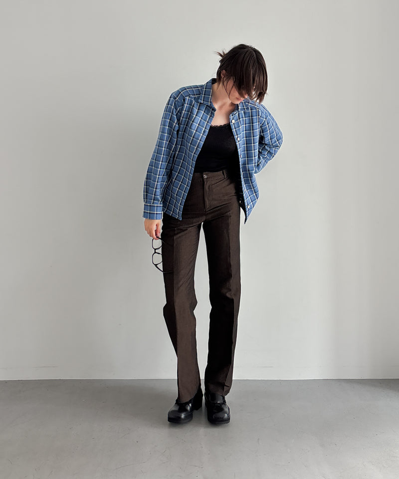 Baserange Bent shirt "EUREKA PLAID"