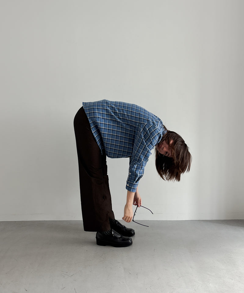 Baserange Bent shirt "EUREKA PLAID"