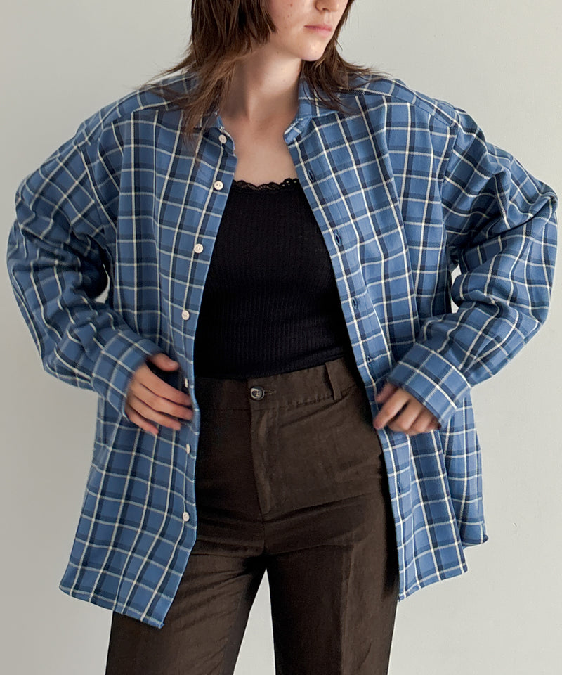 Baserange Claude shirt "EUREKA PLAID"