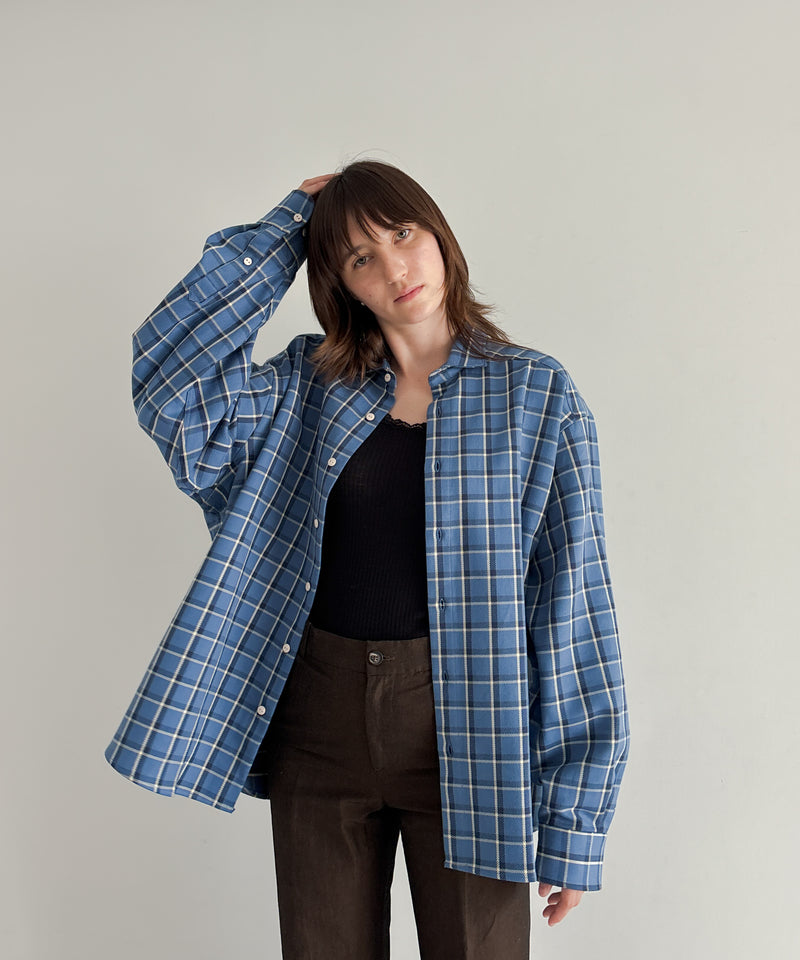 Baserange Claude shirt "EUREKA PLAID"