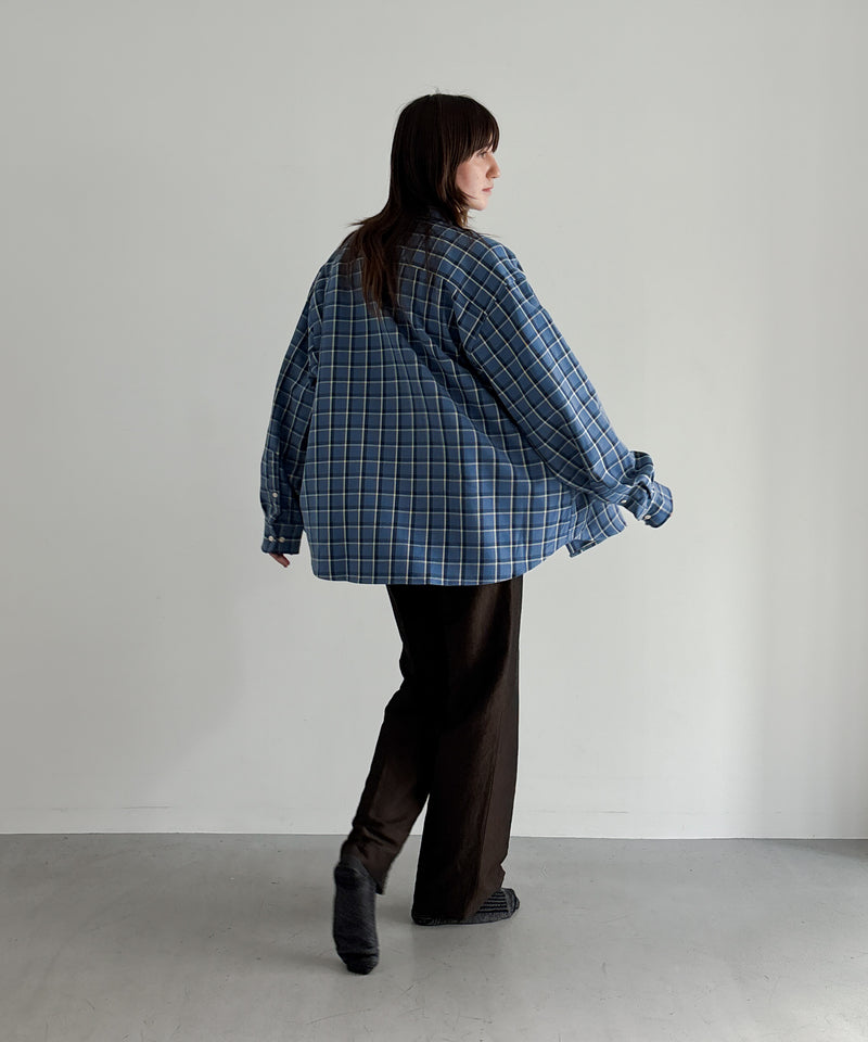 Baserange Claude shirt "EUREKA PLAID"