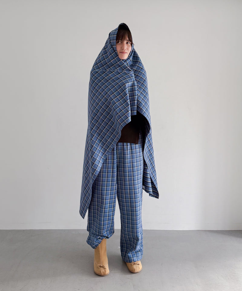 Baserange Snell scarf "EUREKA PLAID"