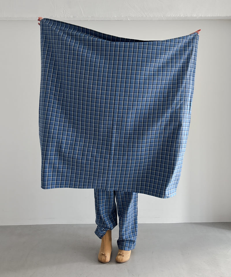 Baserange Snell scarf "EUREKA PLAID"