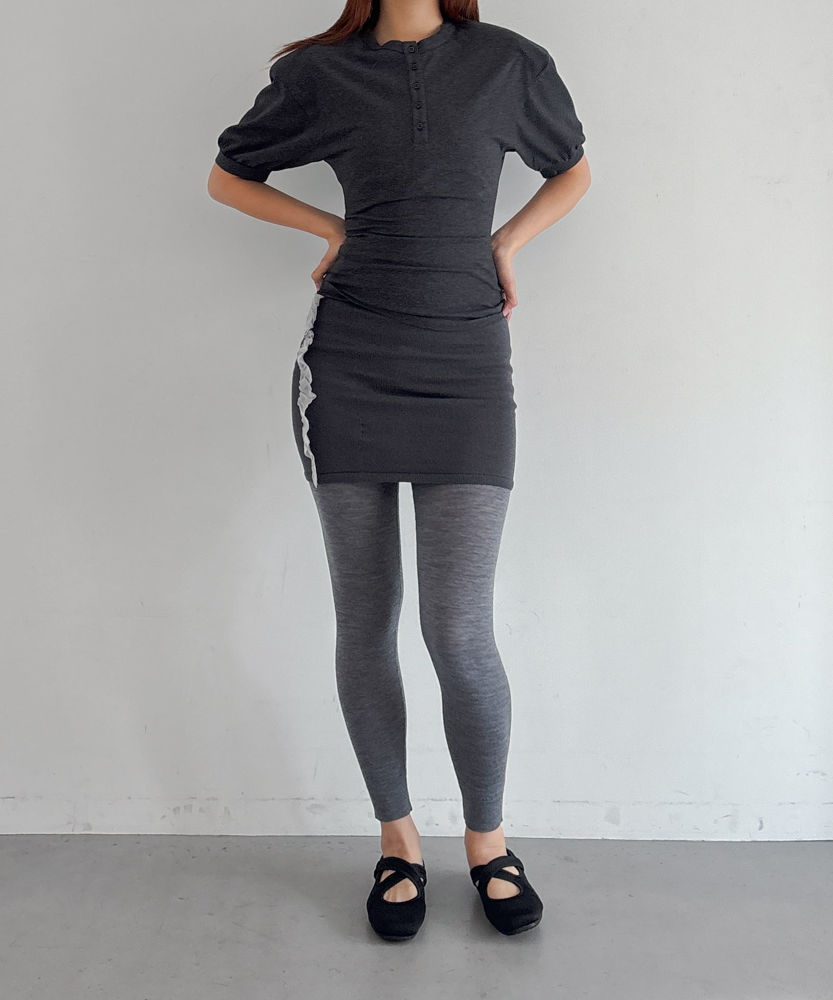 paloma—wool グレー XS 長袖Tシャツ Paloma Wool Gray Busca T-shirt Paloma Wool
