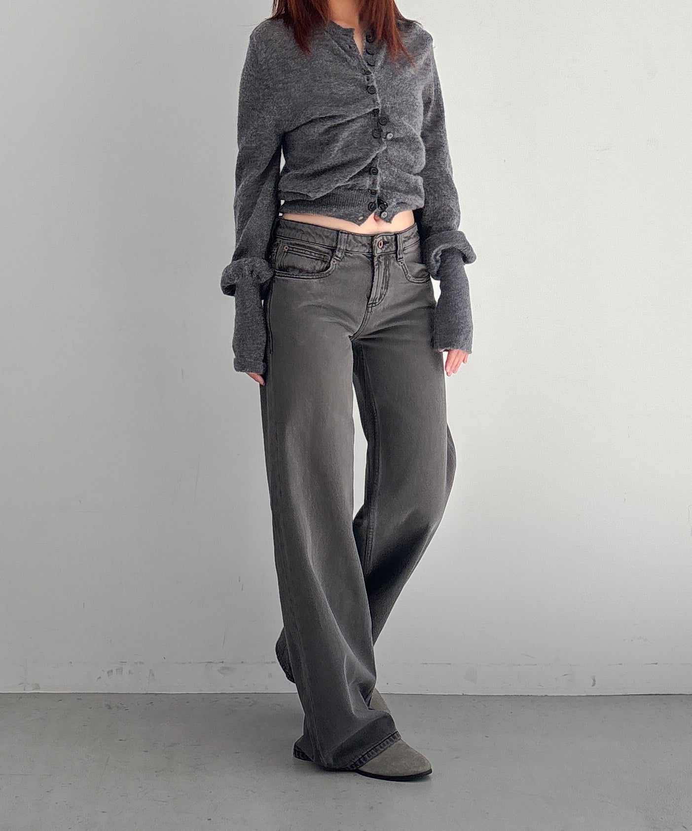 Fax Copy Express Vintage washed brown-black 888 "GREY" S