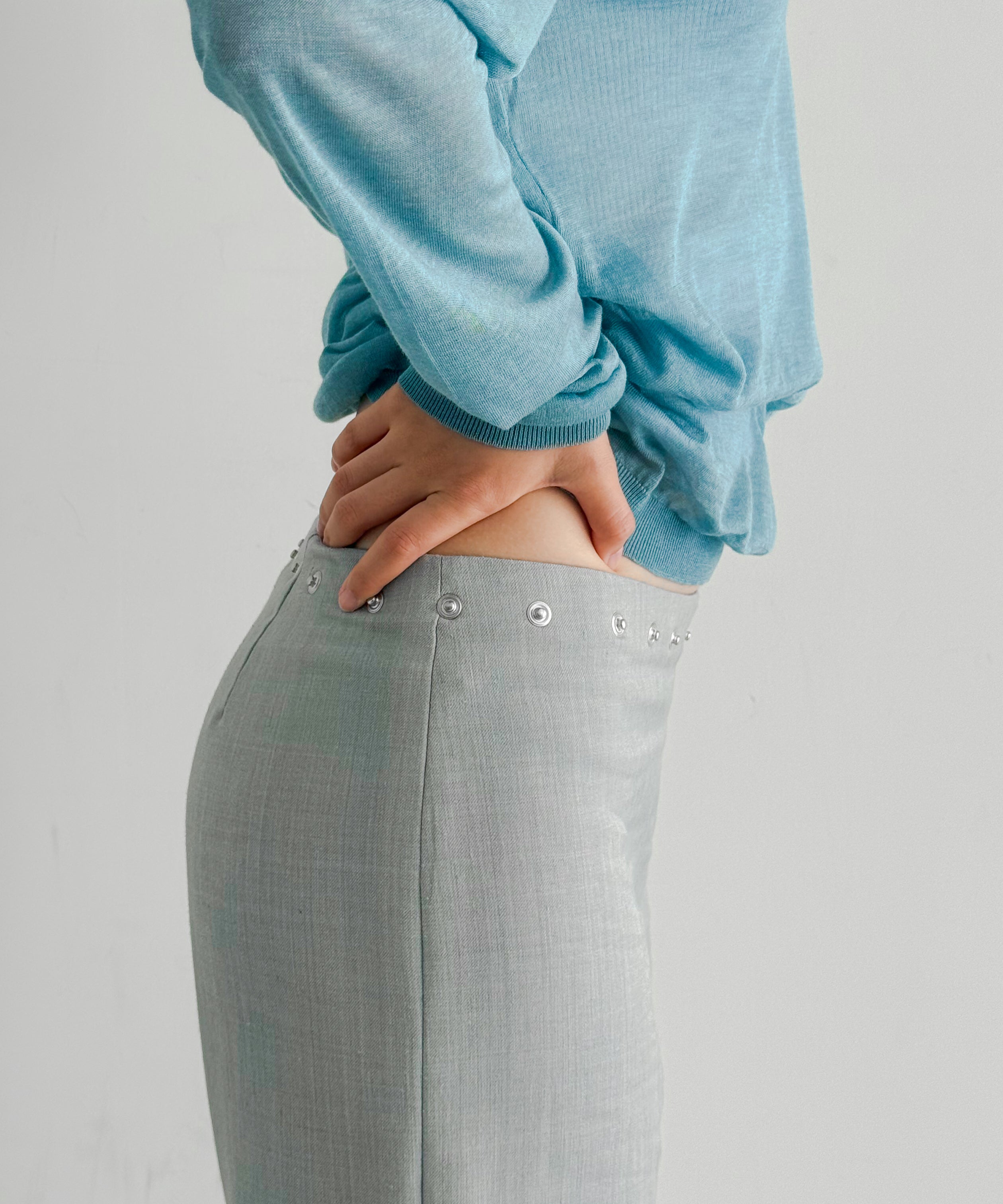 Paloma Wool Dain snaps "LIGHT GREY"
