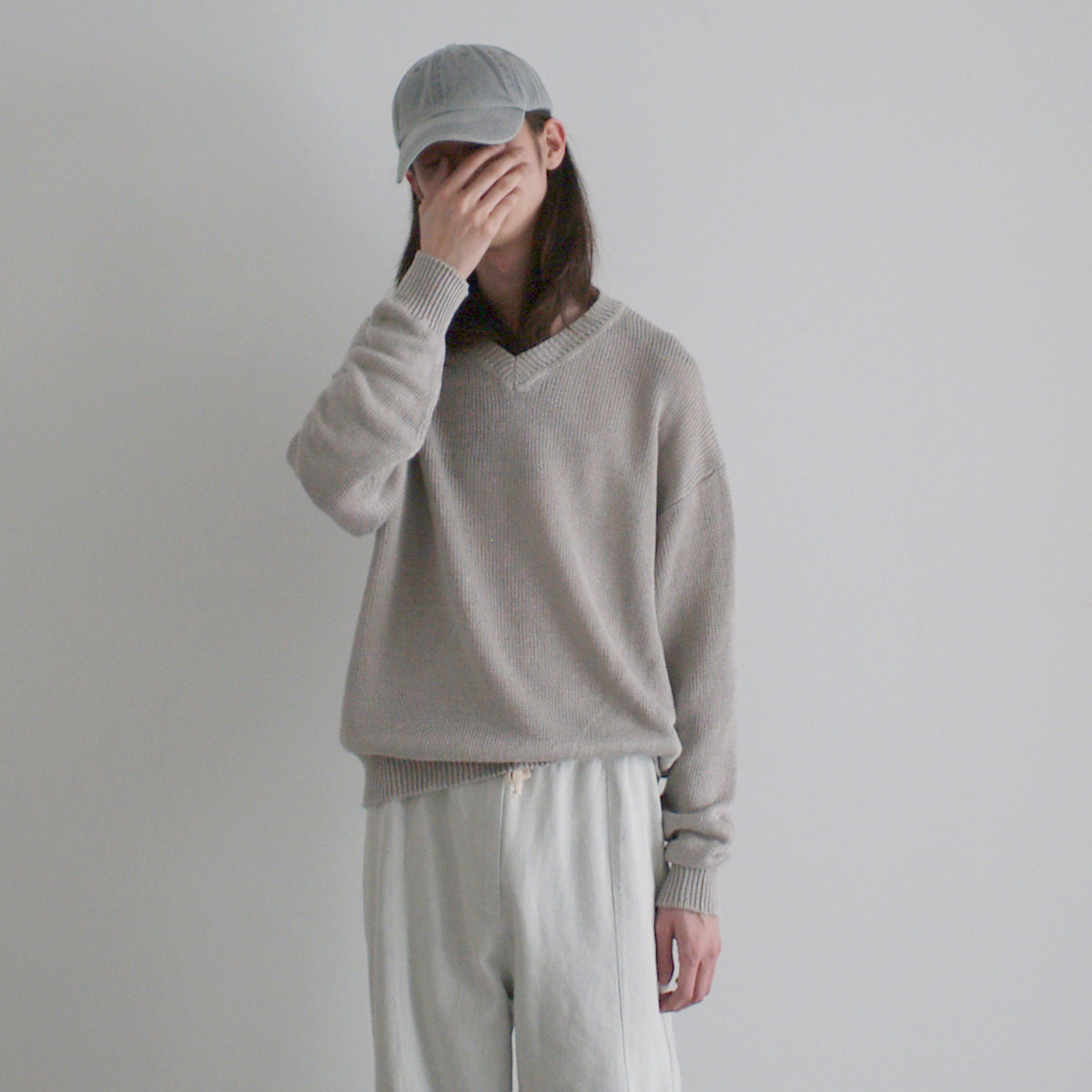 【1度のみ着用】crepuscule L-g v/n linen p/o 1度のみ着用】crepuscule L-g v/n linen p/o - メルカリ
