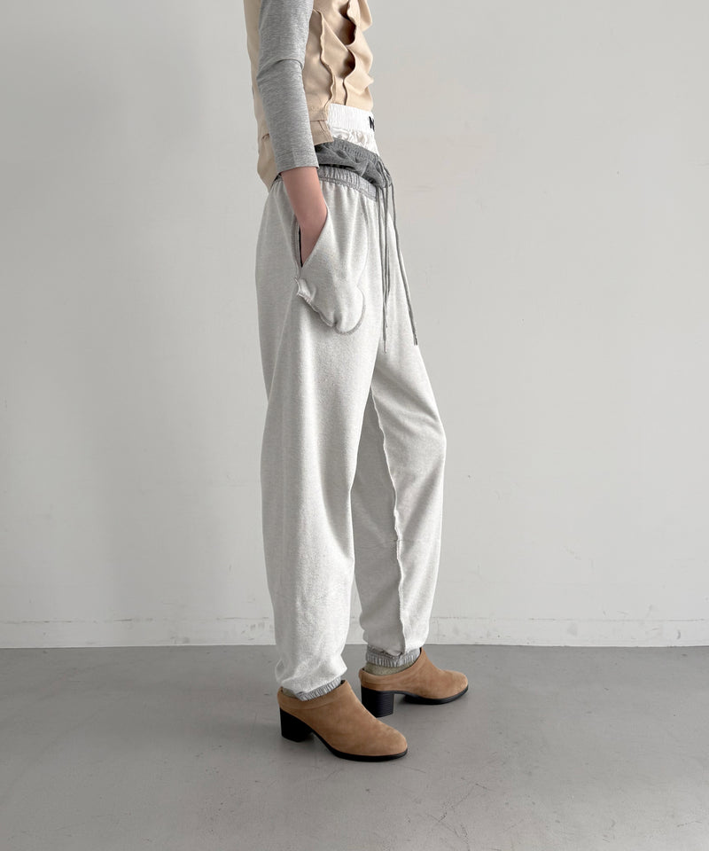 NATASHA ZINKO Triple joggers "GREY"