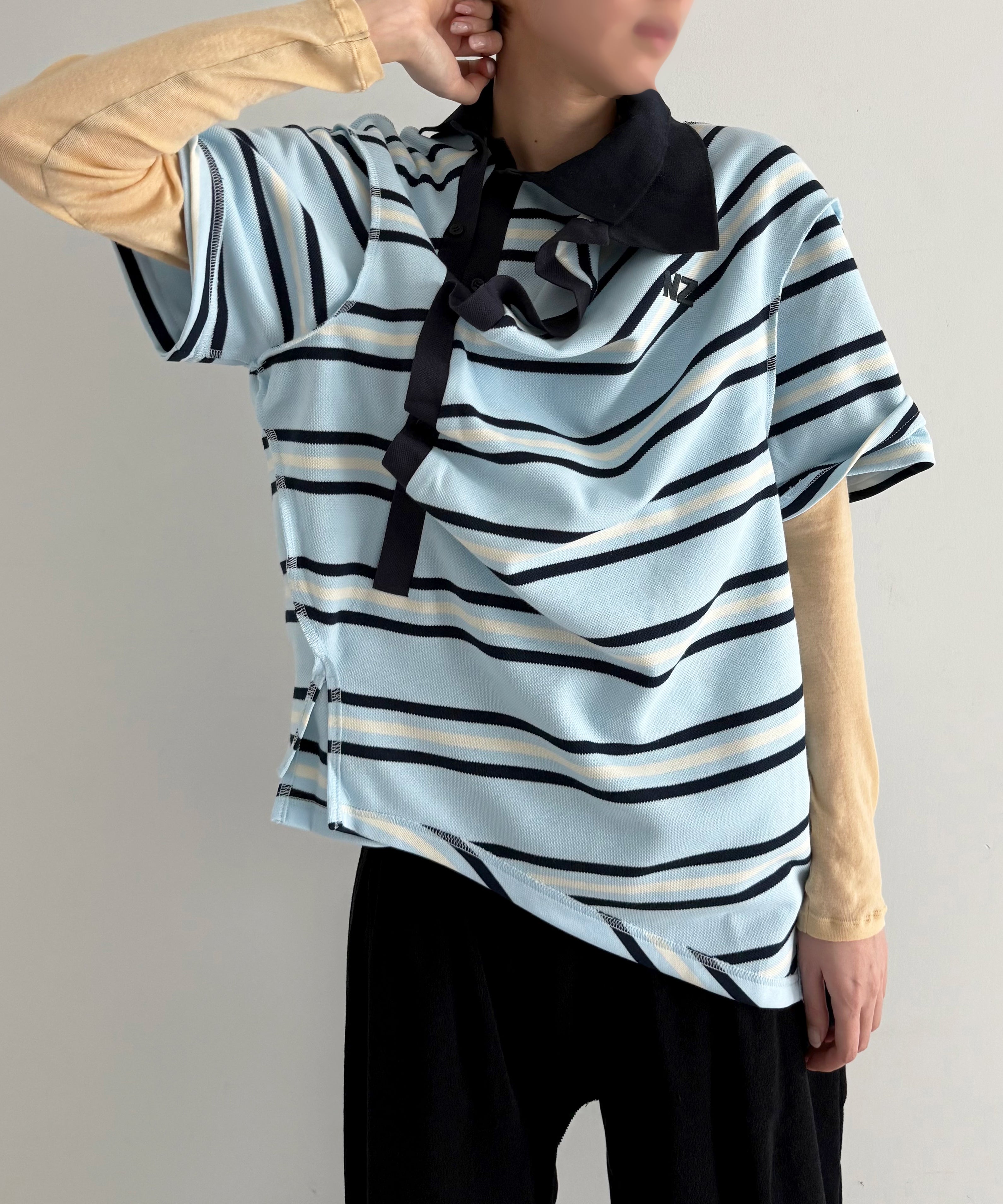 NATASHA ZINKO Double polo "MULTICOLOUR"