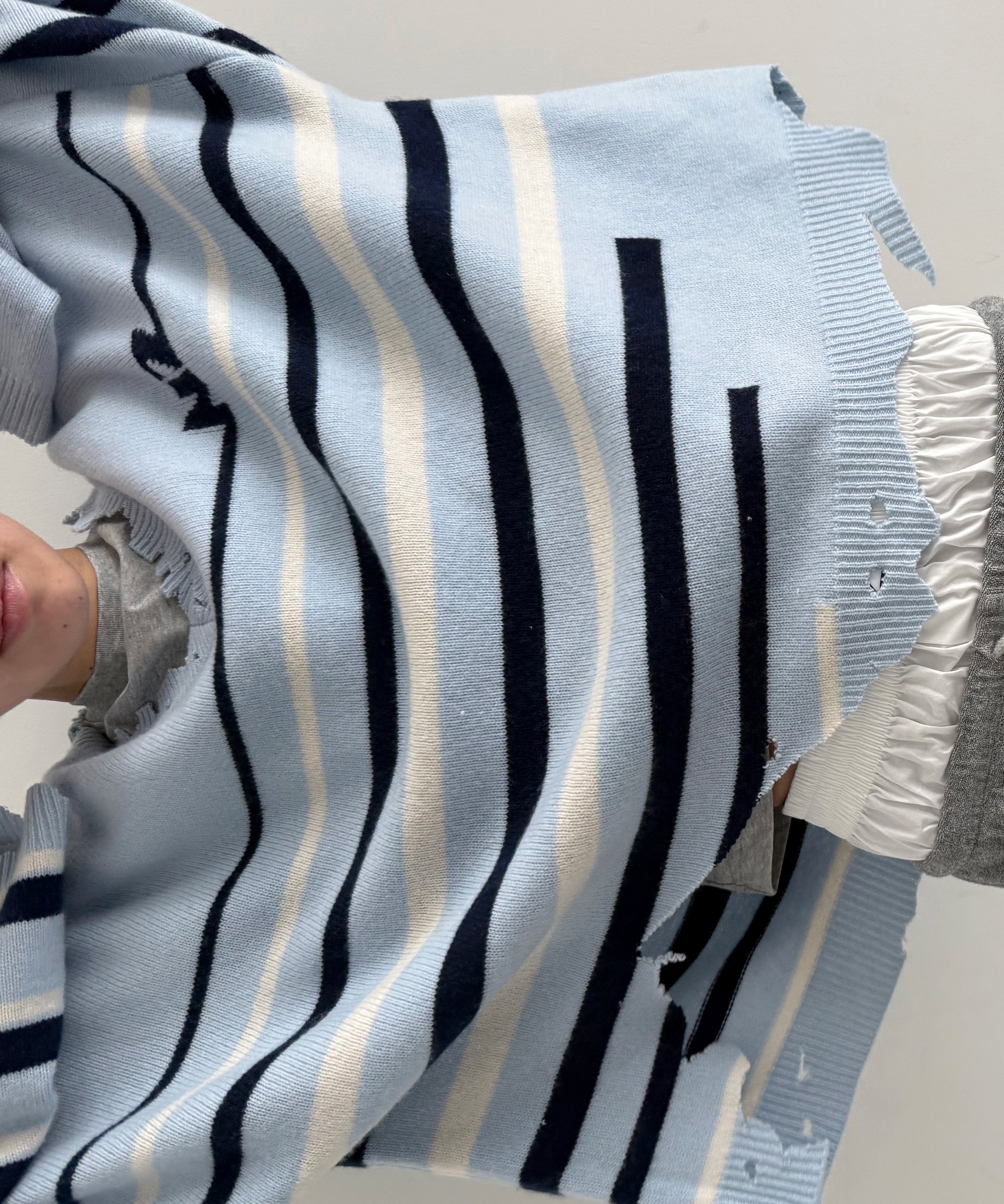 NATASHA ZINKO Knitted jumper "MULTICOLOUR"