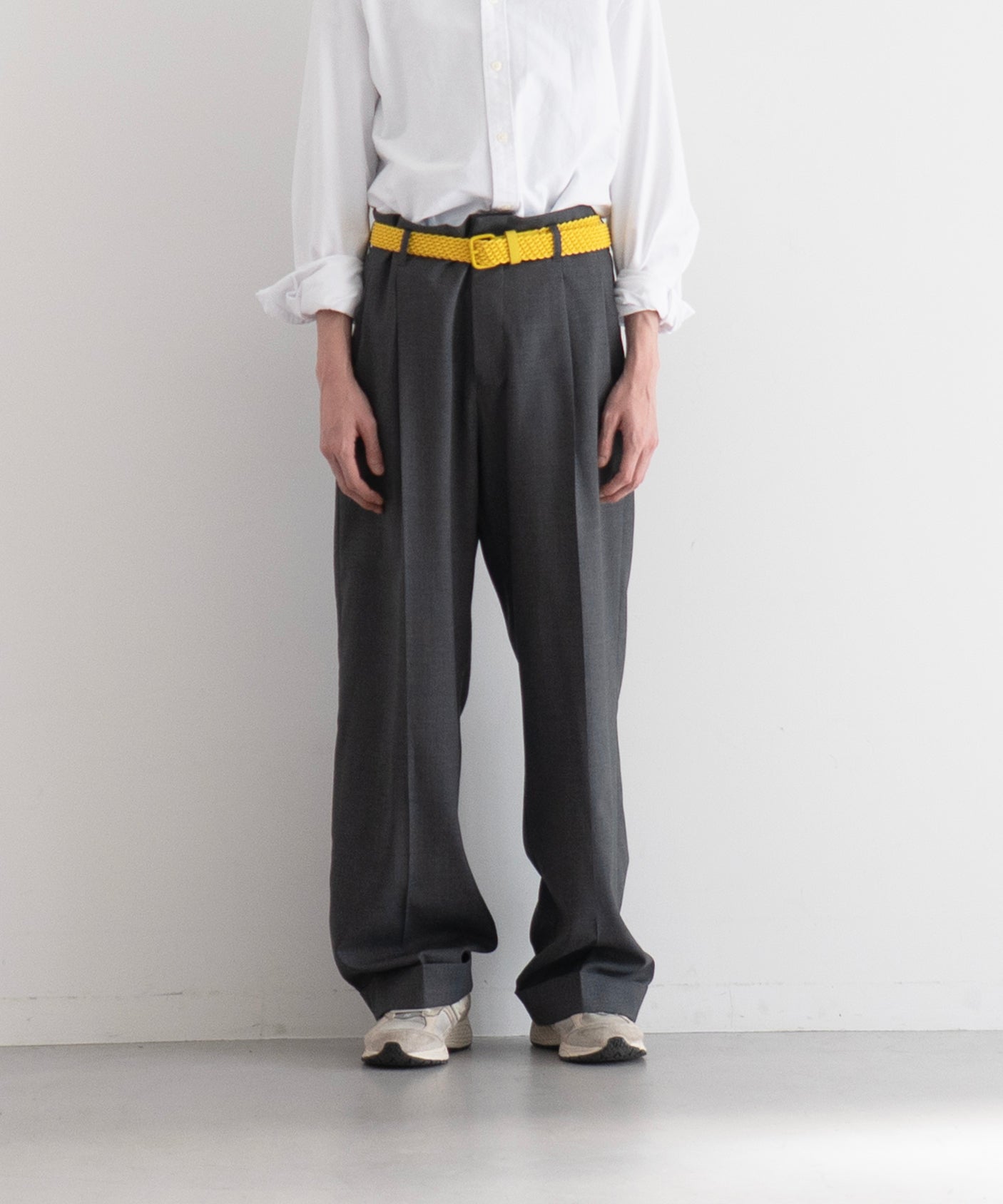 KAIKO【カイコー】wool wide slacks 