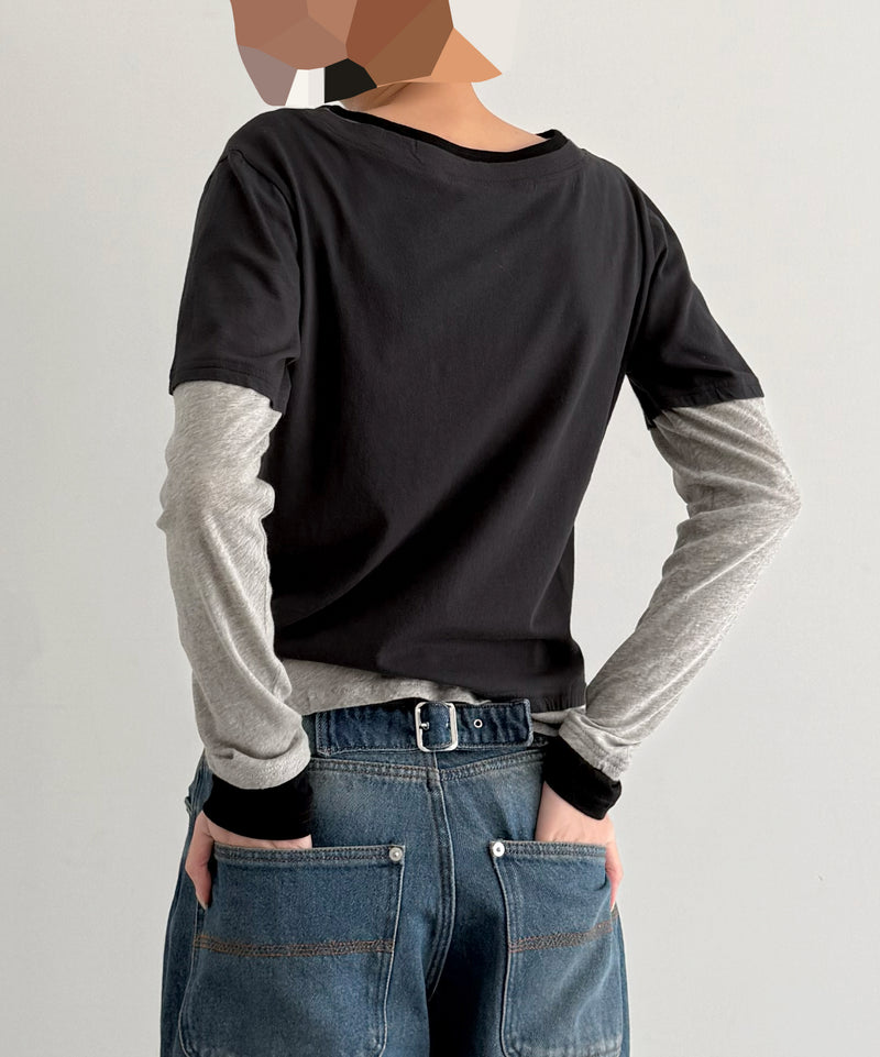 Gimaguas Triple tee "GREY"