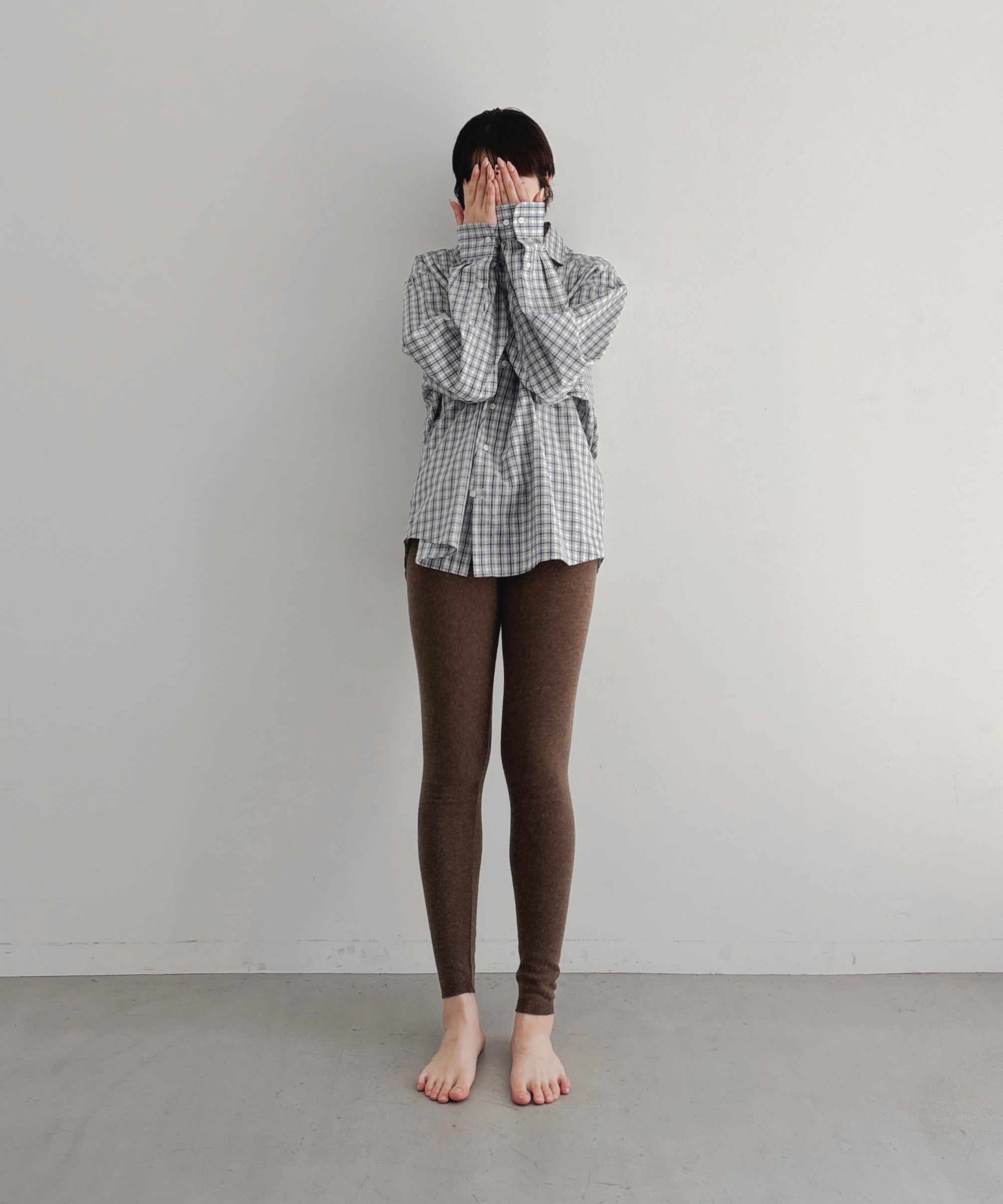 Baserange Claude shirt "BLUECHECK"