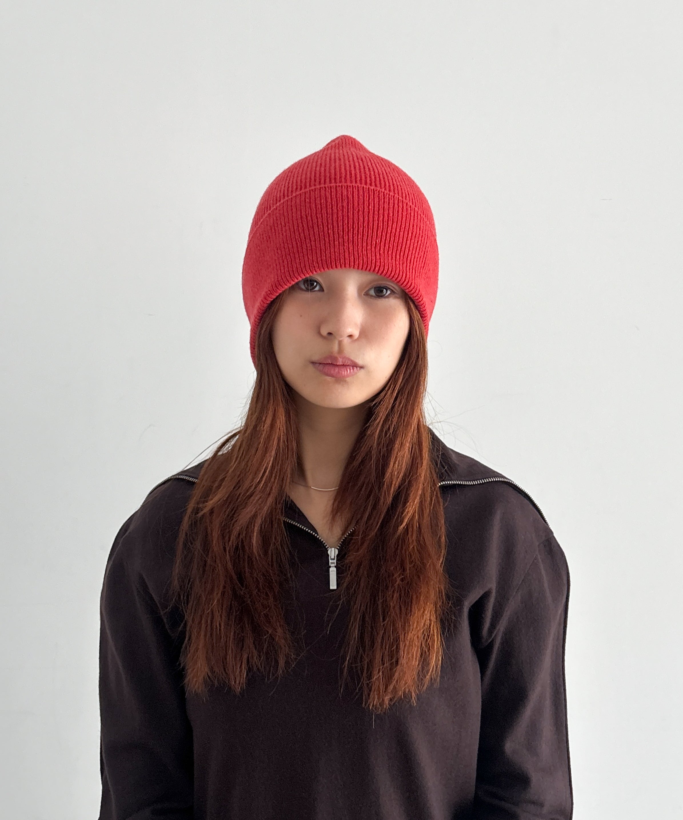 Baserange Whit beanie "MELOGRANO RED"