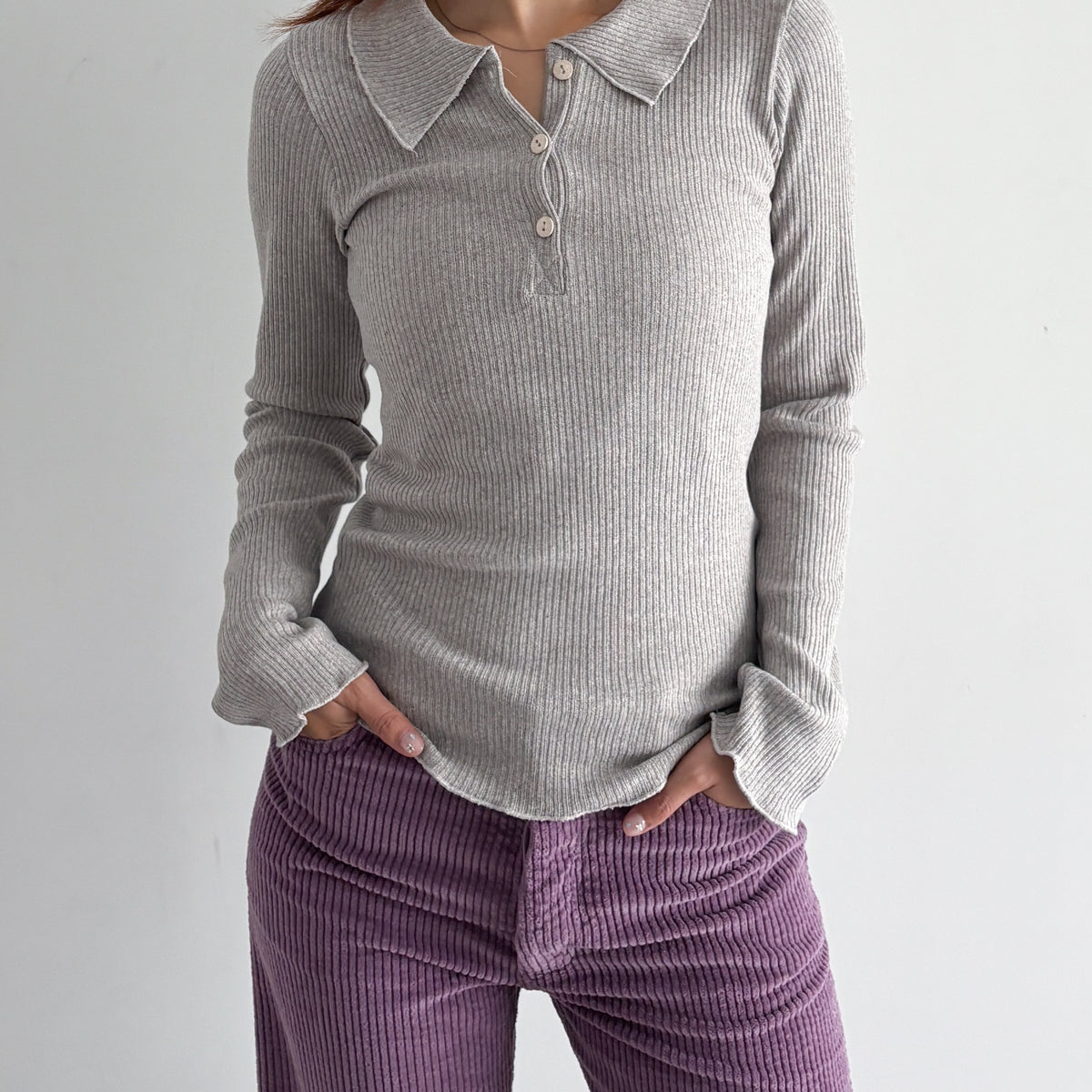Baserange【ベースレンジ】 Dual long sleeve tee Baserange【ベースレンジ】 Dual long sleeve tee