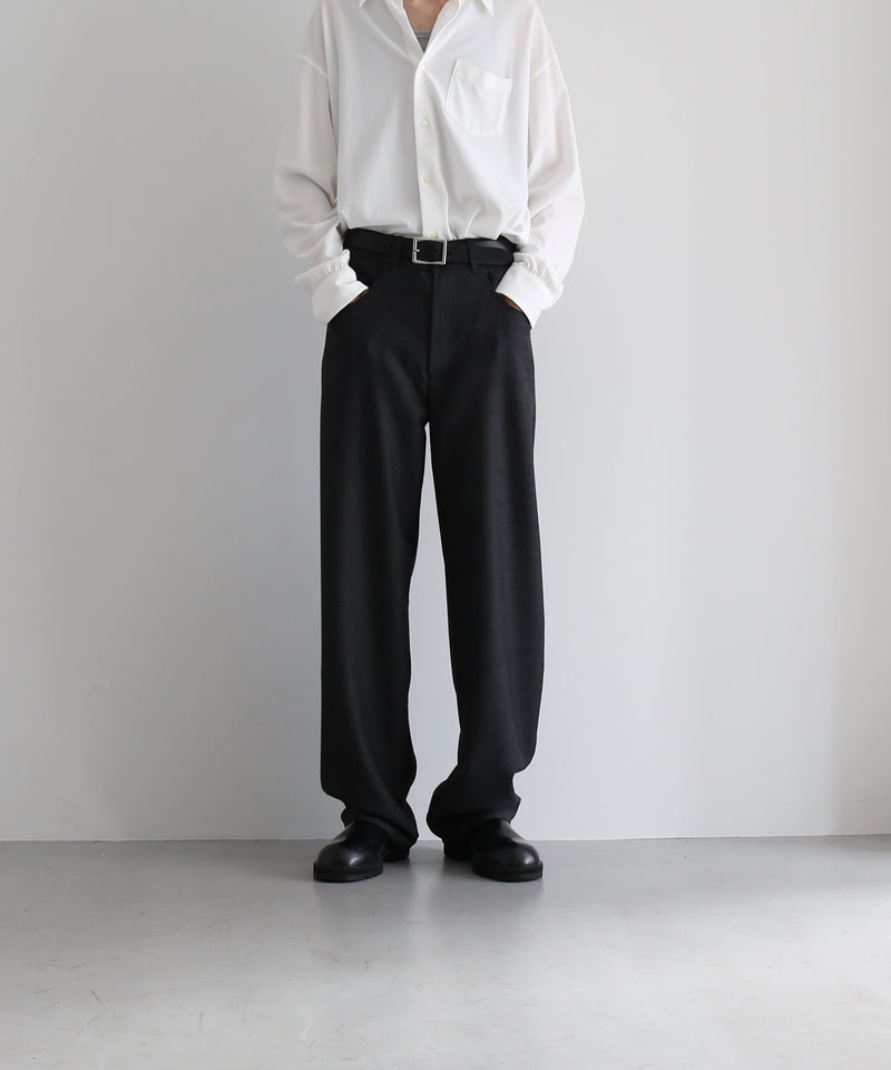 sefr Gino trouser "FINE BLACK WOOL"
