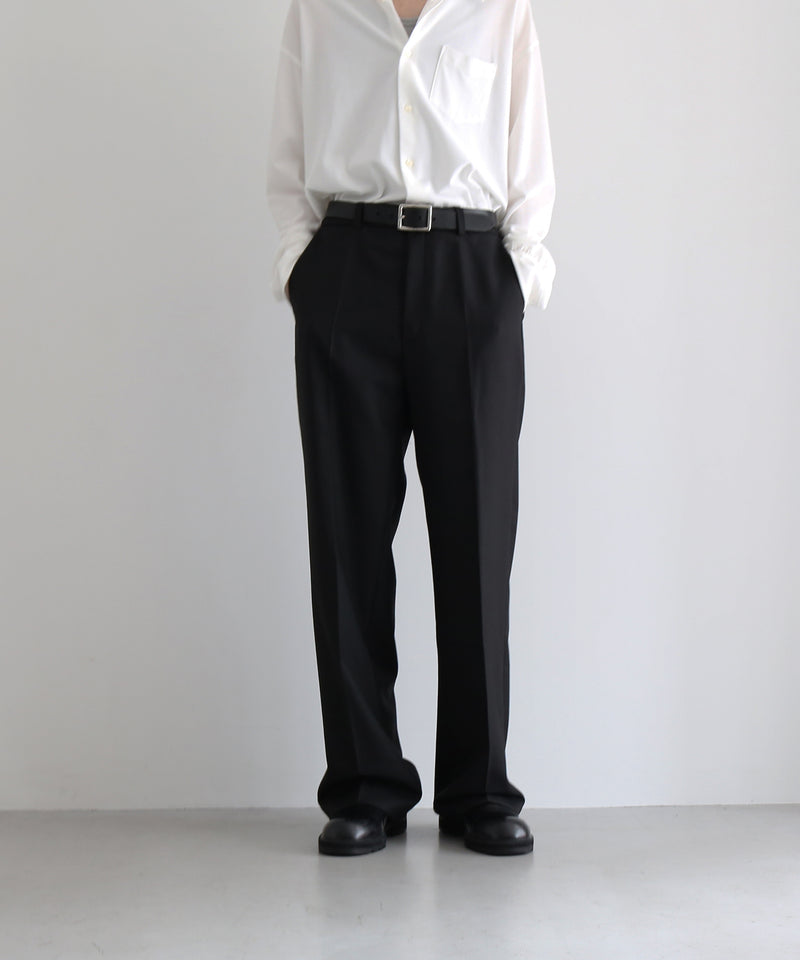sefr Jeon trouser "ANTRACITE WOOL"